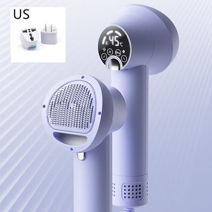 Paw Brew™ Smart Pet Dryer & Grooming Brush – Quiet, Fast & Fuss-Free