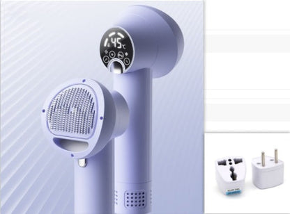 Paw Brew™ Smart Pet Dryer & Grooming Brush – Quiet, Fast & Fuss-Free