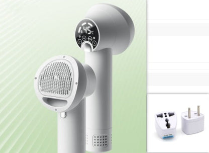 Paw Brew™ Smart Pet Dryer & Grooming Brush – Quiet, Fast & Fuss-Free